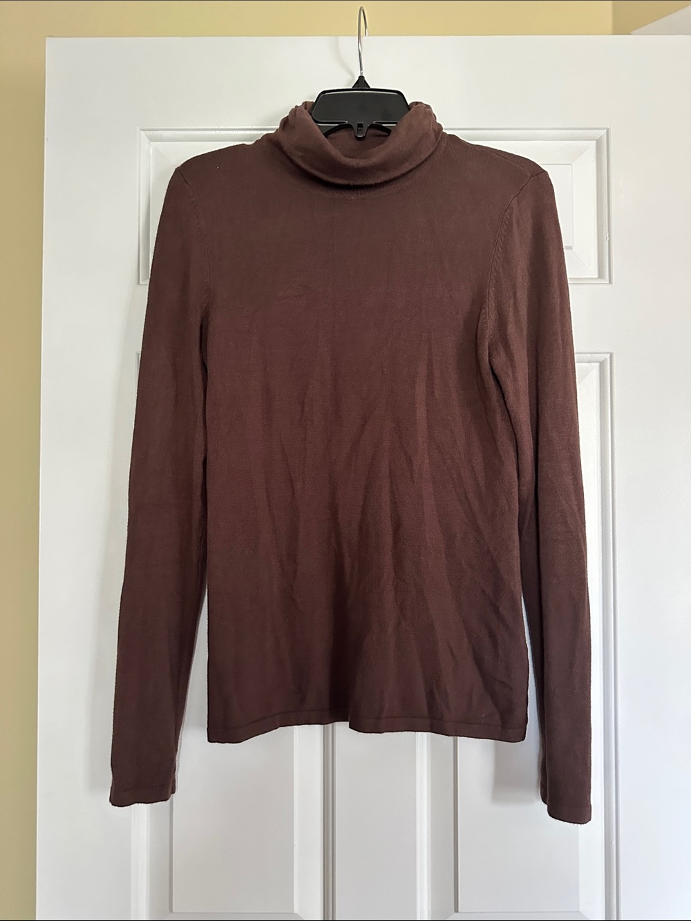 Joseph A. Brown Ribbed Knit turtleneck Sweater